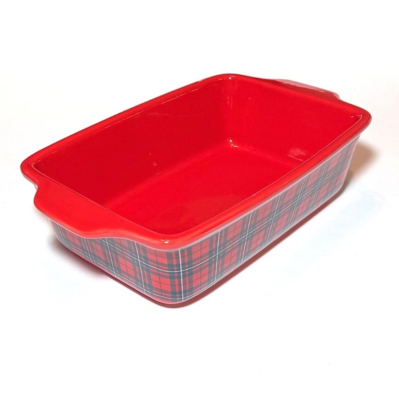 Chalet Kitchen CERAMIC LOAF PAN - Picture 1 of 5